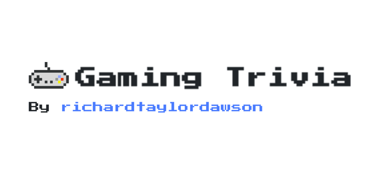 Gaming Trivia preview